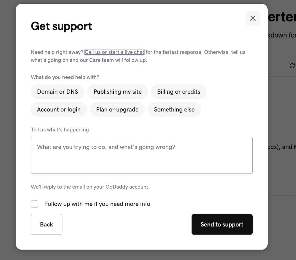 Get Support