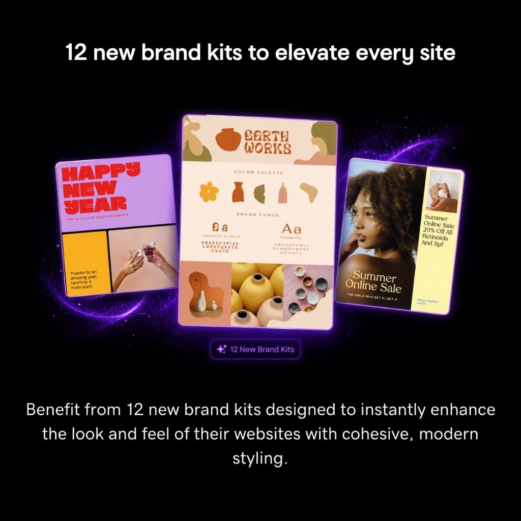 12 new brand kits