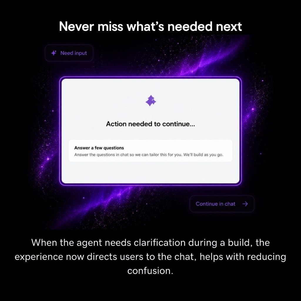 Build overlay clarifying question