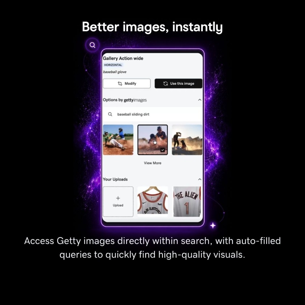 Getty image search